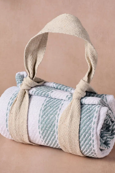 Garmee Upcycled Cotton Beach Blanket